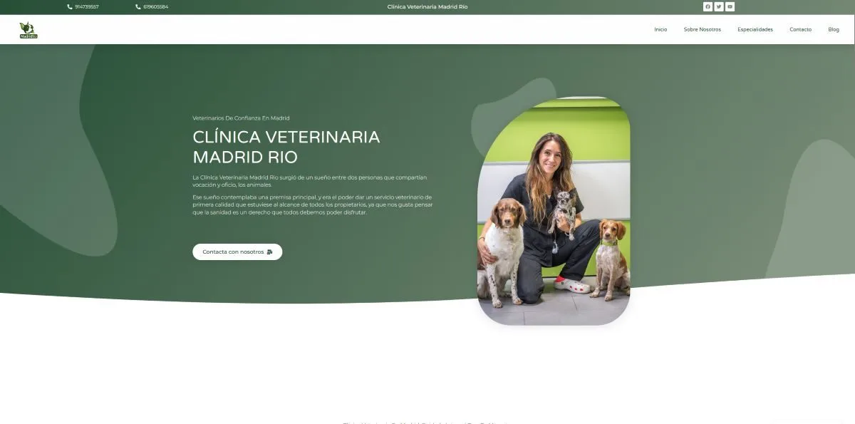 pagina web clinica veterinaria